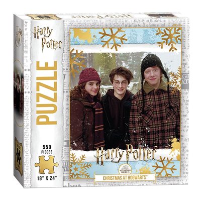 Puzzle (550 pc): Harry Potter™ "Christmas at Hogwarts" (No Amazon Sales)