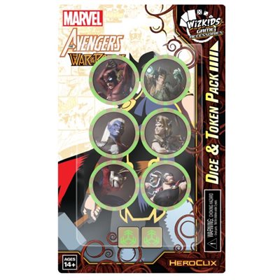 Marvel HeroClix: Avengers War of the Realms: Dice & Token Pack