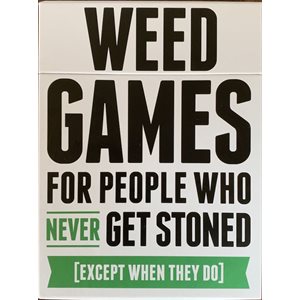 Weed Games: For People Who Never Get Stoned (Except When They Do)